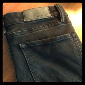 All Saints Grace Black Jeans